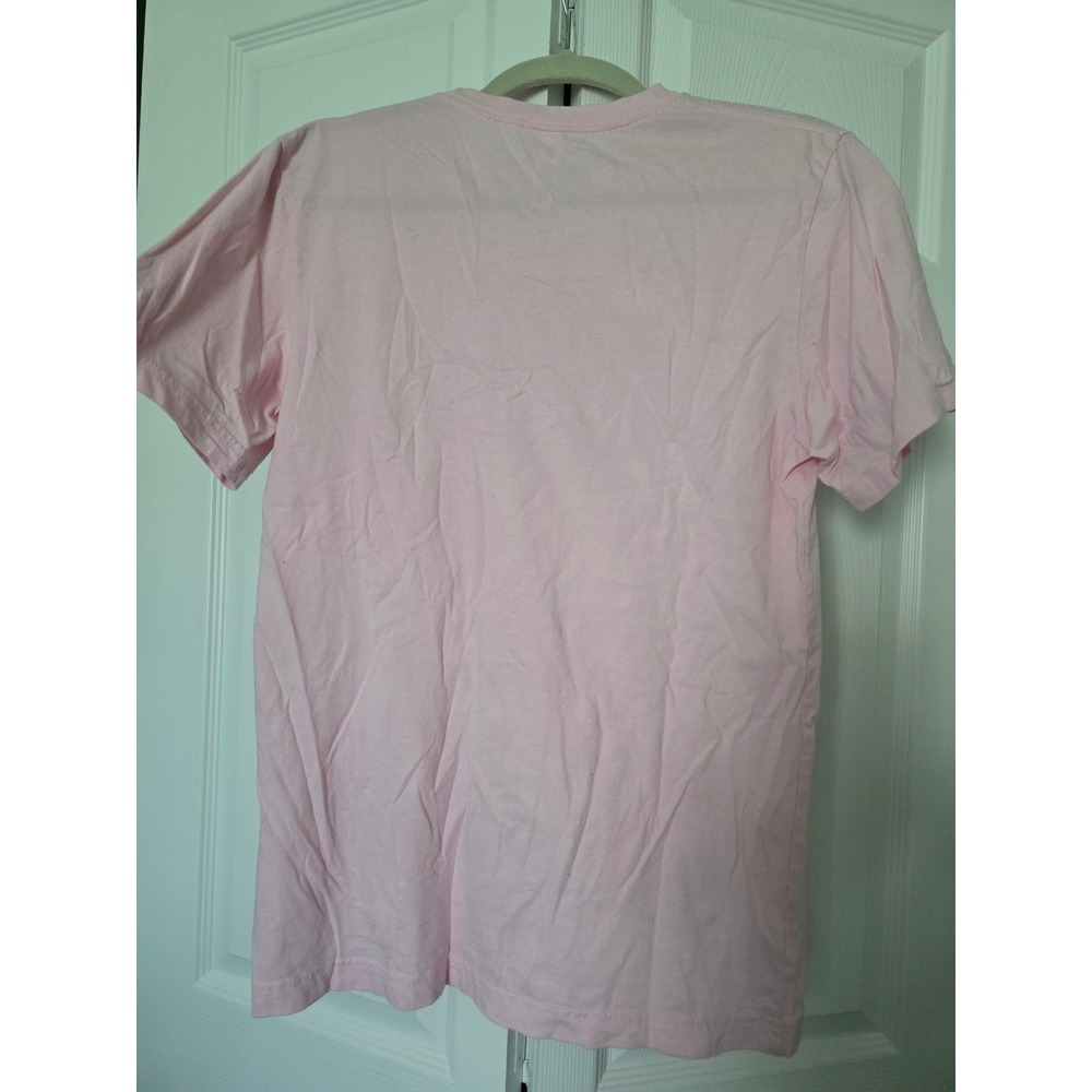 Bella+Canvas T-Shirt Unisex Medium Pink Excellent Fifth Grade Rocks Graphic Tee - Picture 5 of 6